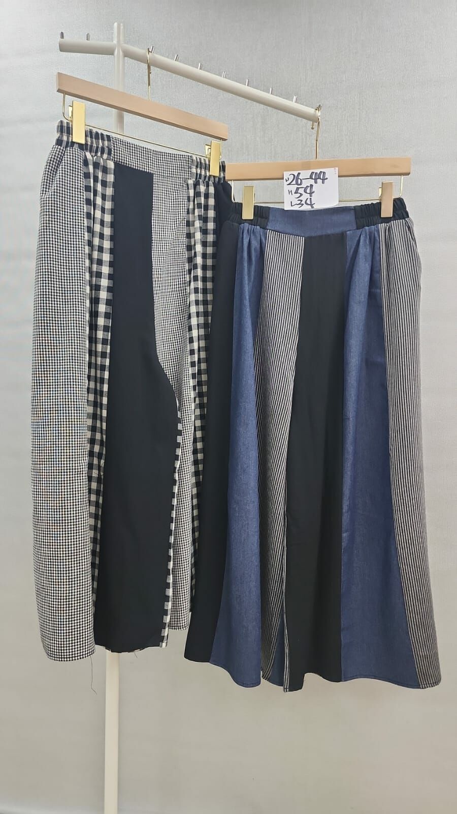CD1706  拼布  腰26-44  H54  長34