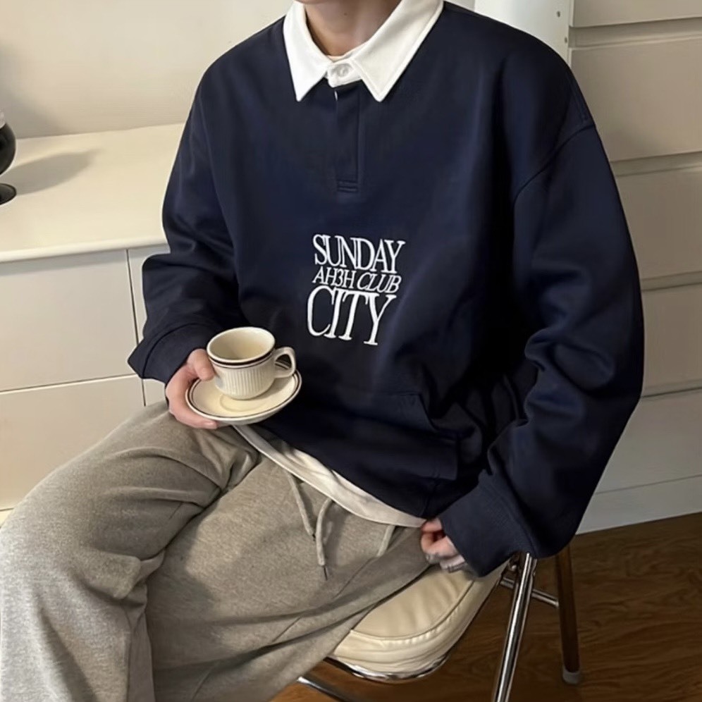 印花兩件式衛衣