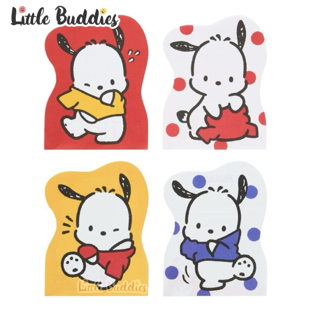 日本 Sanrio Pochacco PC 換裝造型系列 - 便條紙