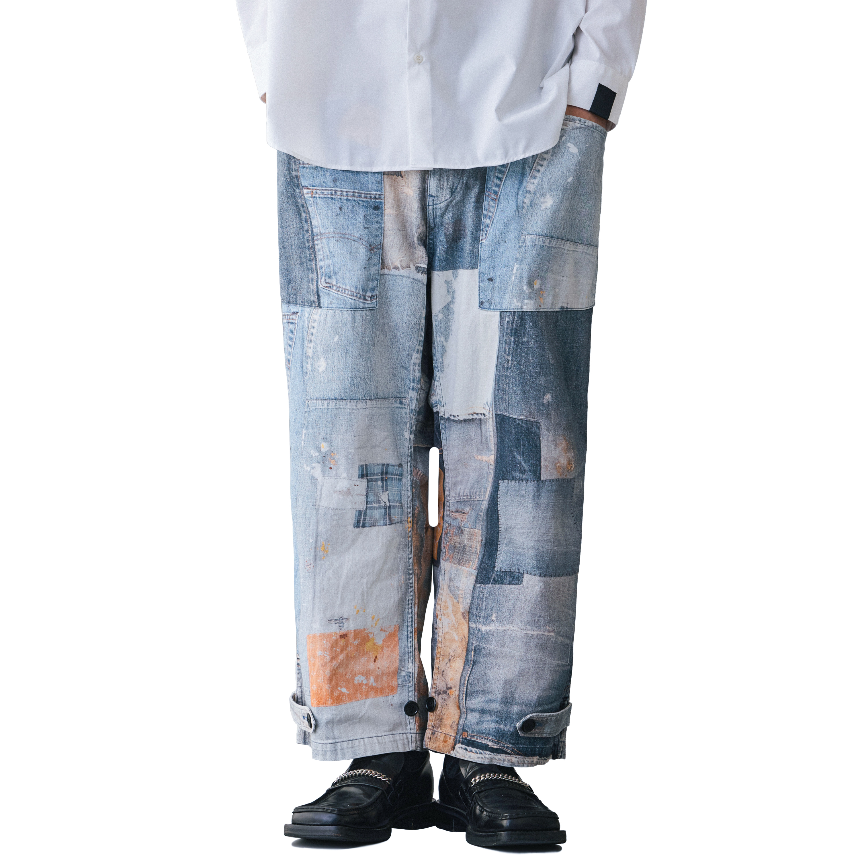 ANACHRONORM “MILITARY WIDE EASY PANTS ” ANACHRONORM MILITARY WIDE EASY PANTS / Olive | FLATBUSH