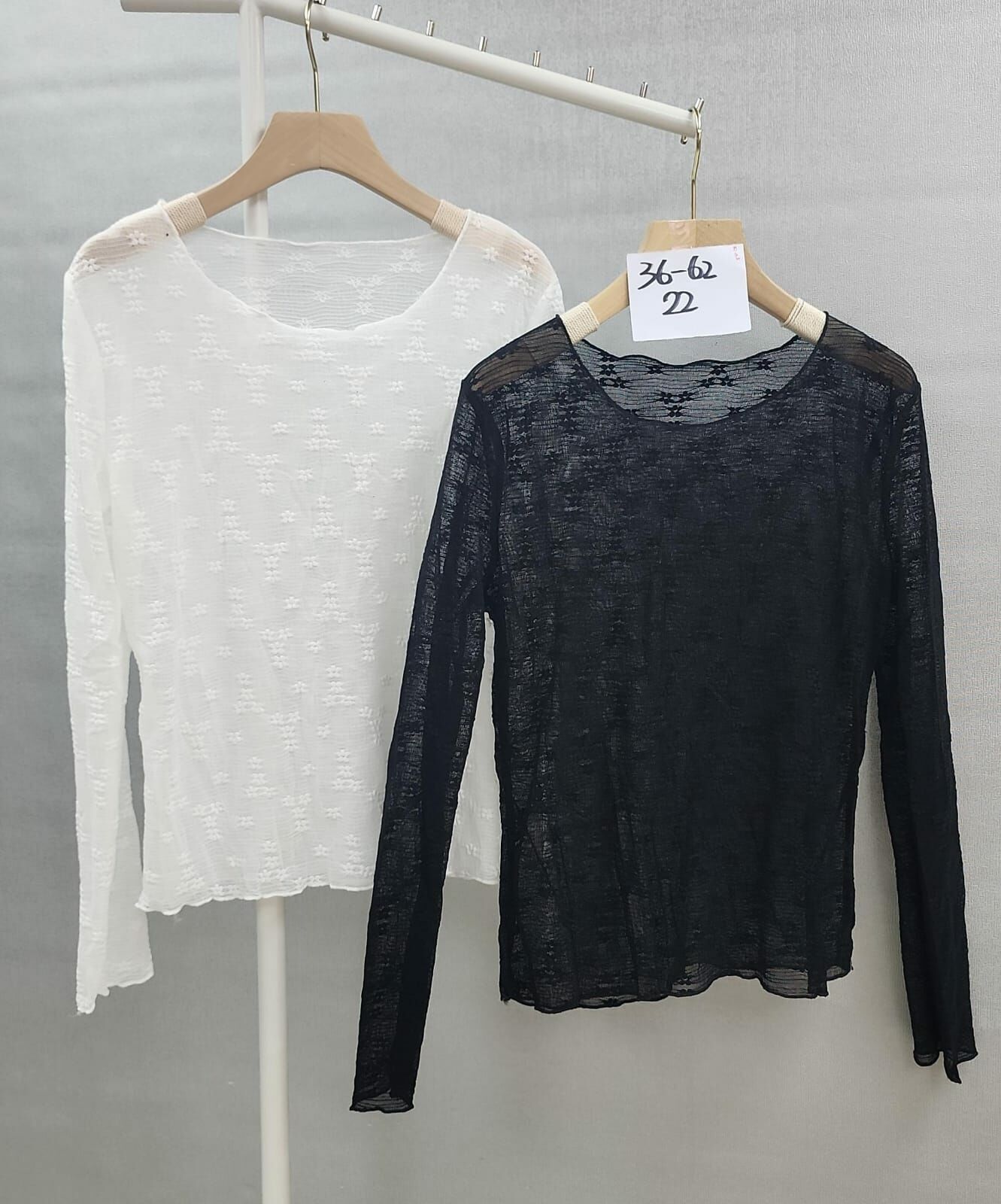 CD1719  半透喱士tee   胸32-62 長22  $89/1 $150/2