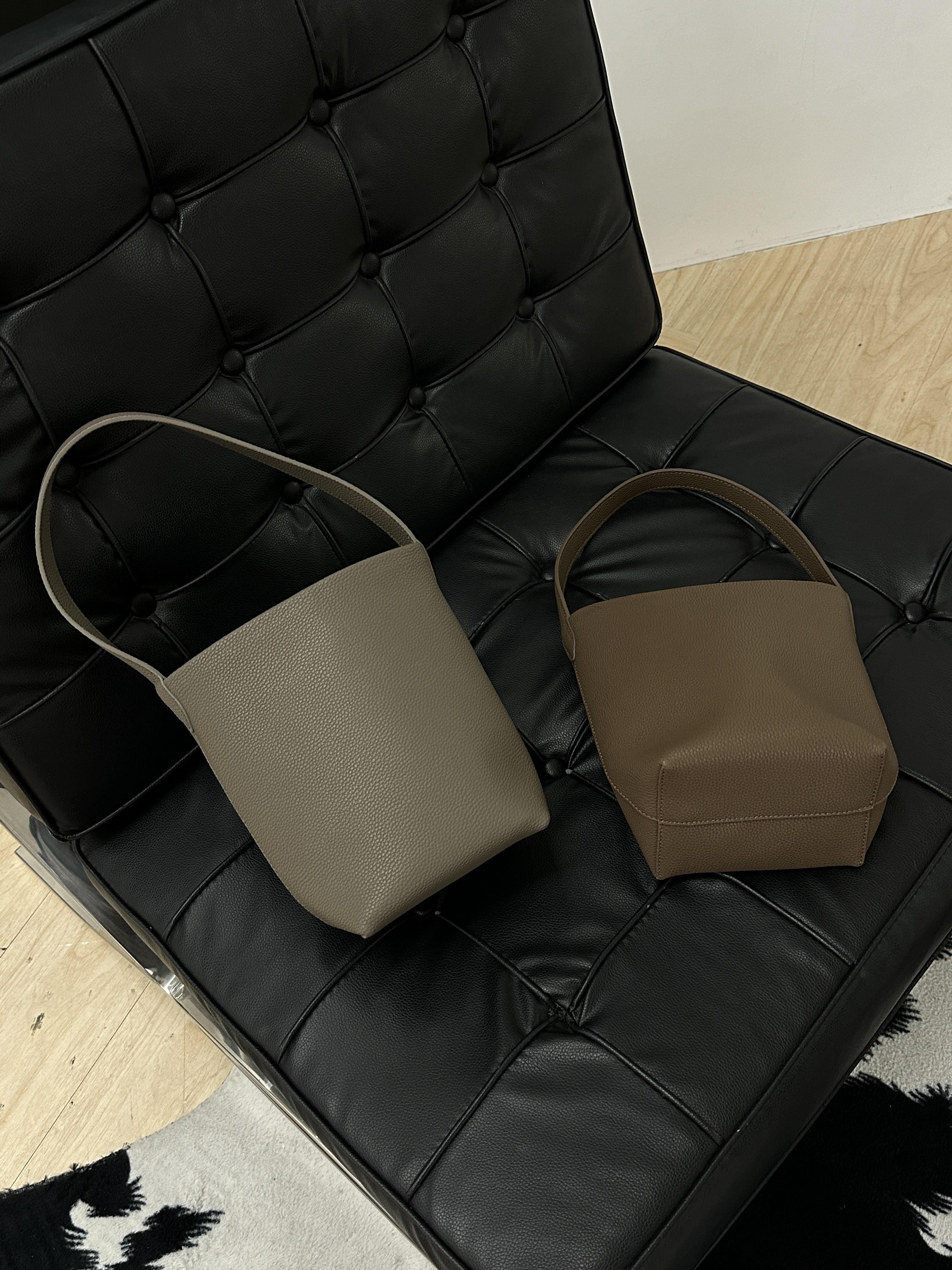 真牛皮水桶包(小號)