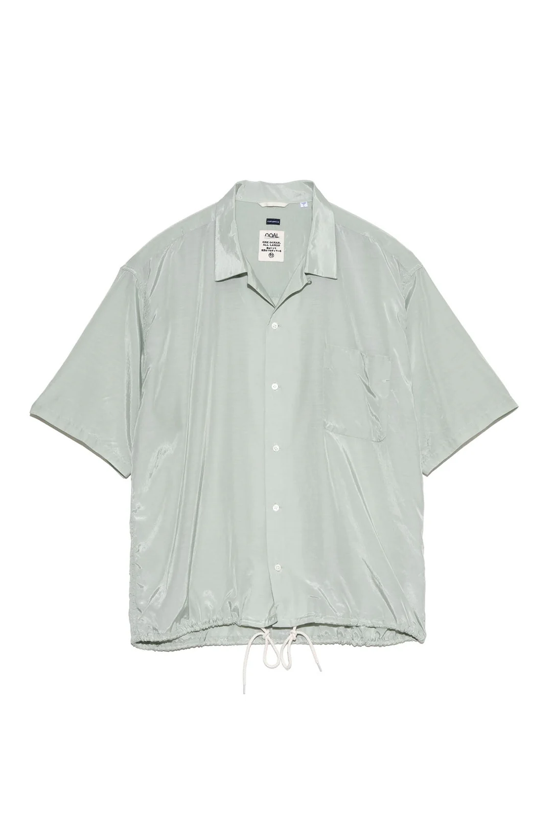NANAMICA OPEN COLLAR S/S SHIRT (3COL)