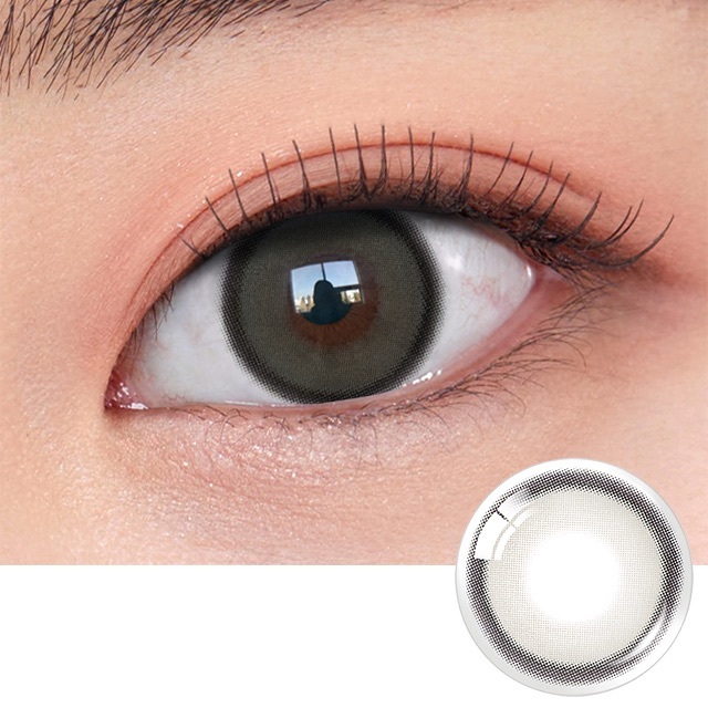 [日拋]OLENS Realish 1 Day Gray｜彩妝隱形眼鏡｜每盒10片