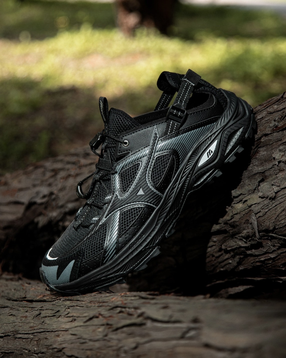 Mizuno Racer Trail SE 全黑 黑灰 機能 戶外 溯溪 黑 涼鞋 D1GH241903