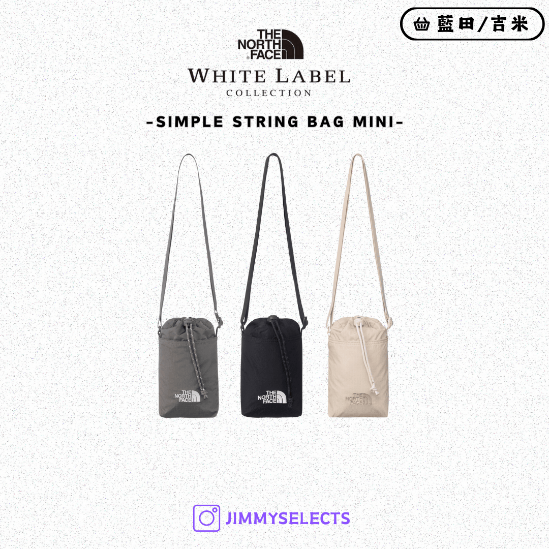 【代購】THE NORTH FACE 北臉 白標 SIMPLE STRING 迷你 側背包 小包 NN2PR04
