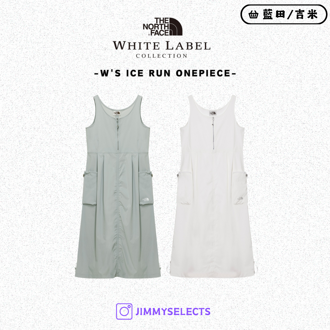 【代購】THE NORTH FACE 北臉 白標 女 ICE RUN ONEPIECE 連身 長裙 NT7ZR30