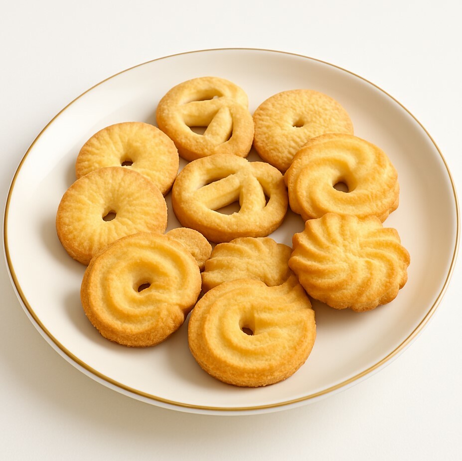 馬來西亞 KAHLEN BERG 丹麥餅乾 圓鐵盒 114g