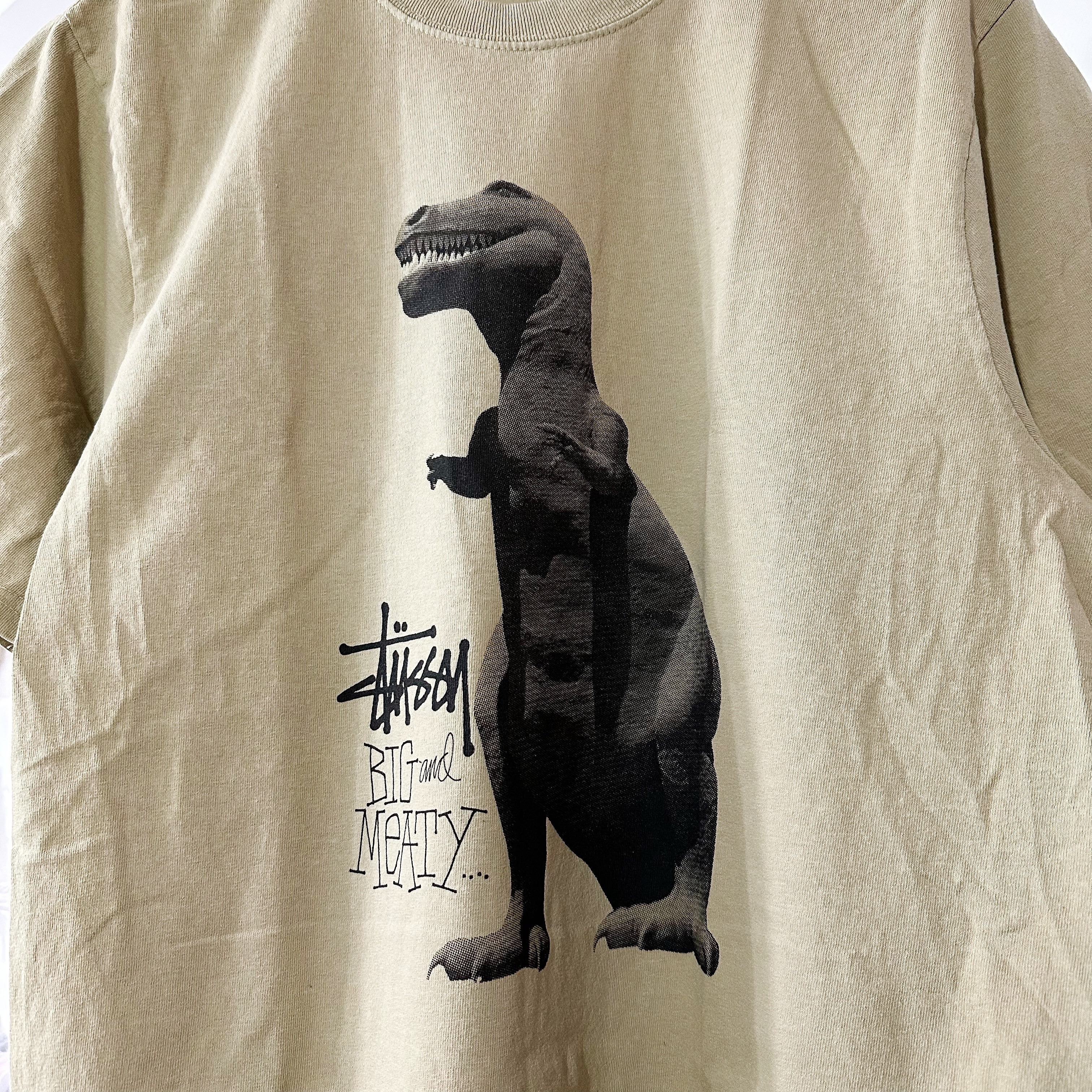 STÜSSY Big & Meaty Pigment Dyed T-Shirt Elm