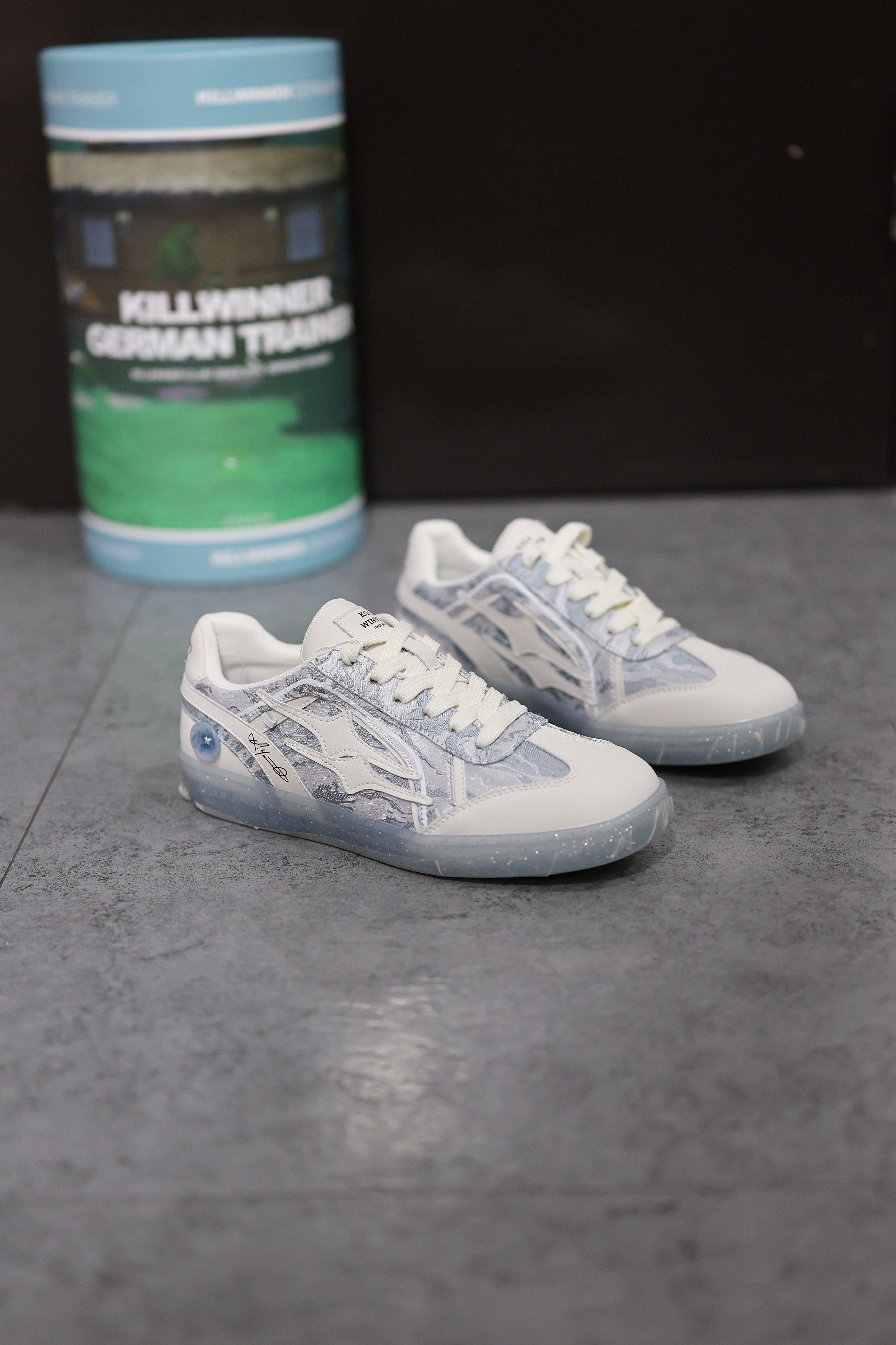 KILLWINNER SHOOTING STAR 張員瑛同款德訓鞋 白藍