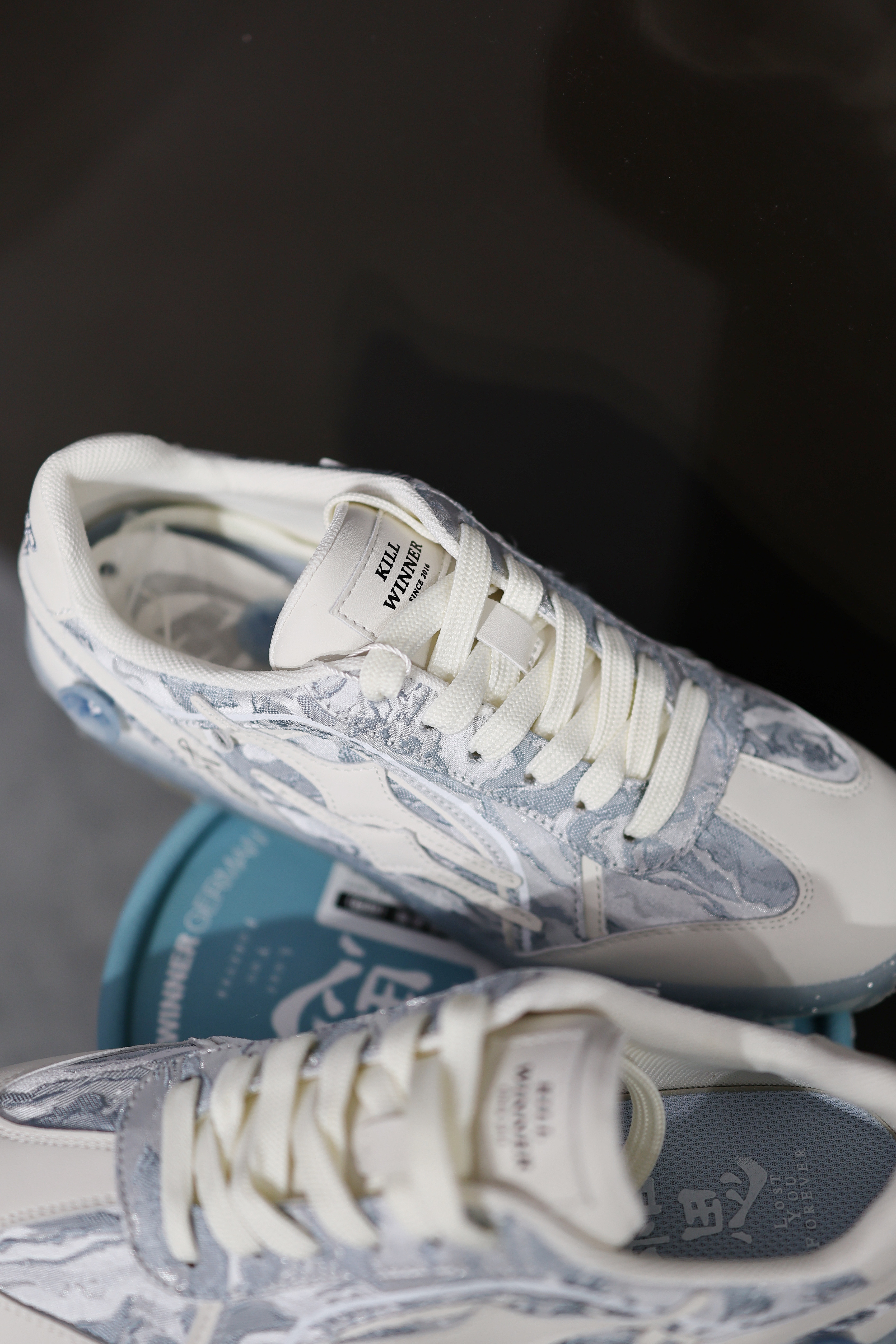 KILLWINNER SHOOTING STAR 張員瑛同款德訓鞋 白藍