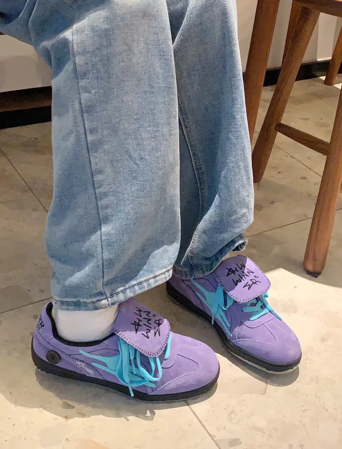 AC-8138 Killwinner 紫色 德訓鞋