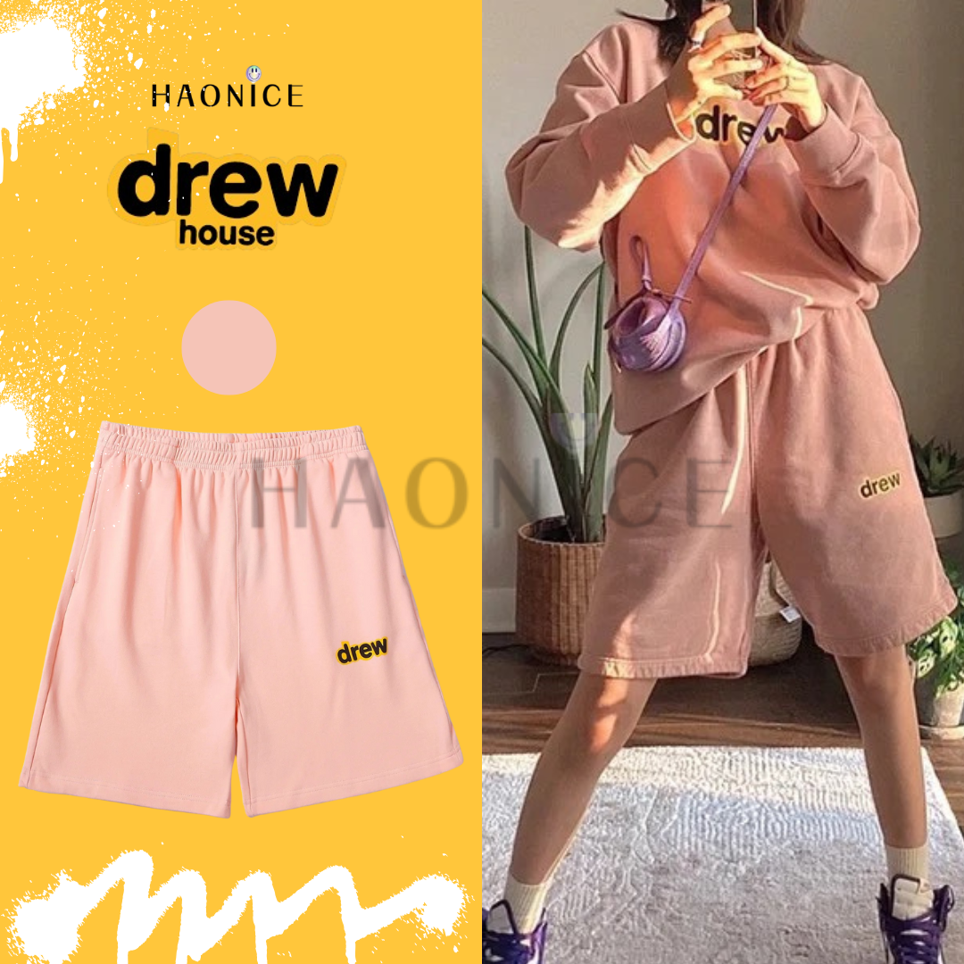 Drew house 21ss笑臉字母短褲 drew house短褲