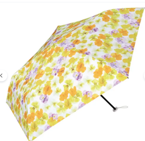 日本WPC防紫外線花卉印花縮骨遮 (非日本製)