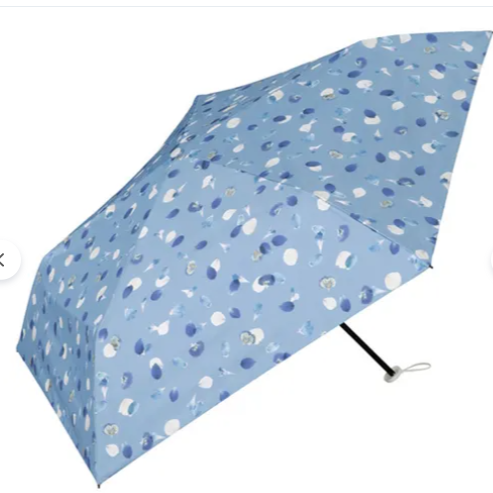 日本WPC防紫外線花卉印花縮骨遮 (非日本製)