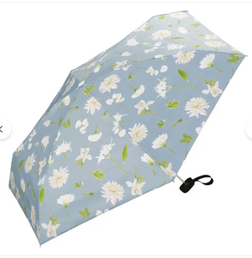 日本WPC防紫外線花卉印花縮骨遮 (非日本製)