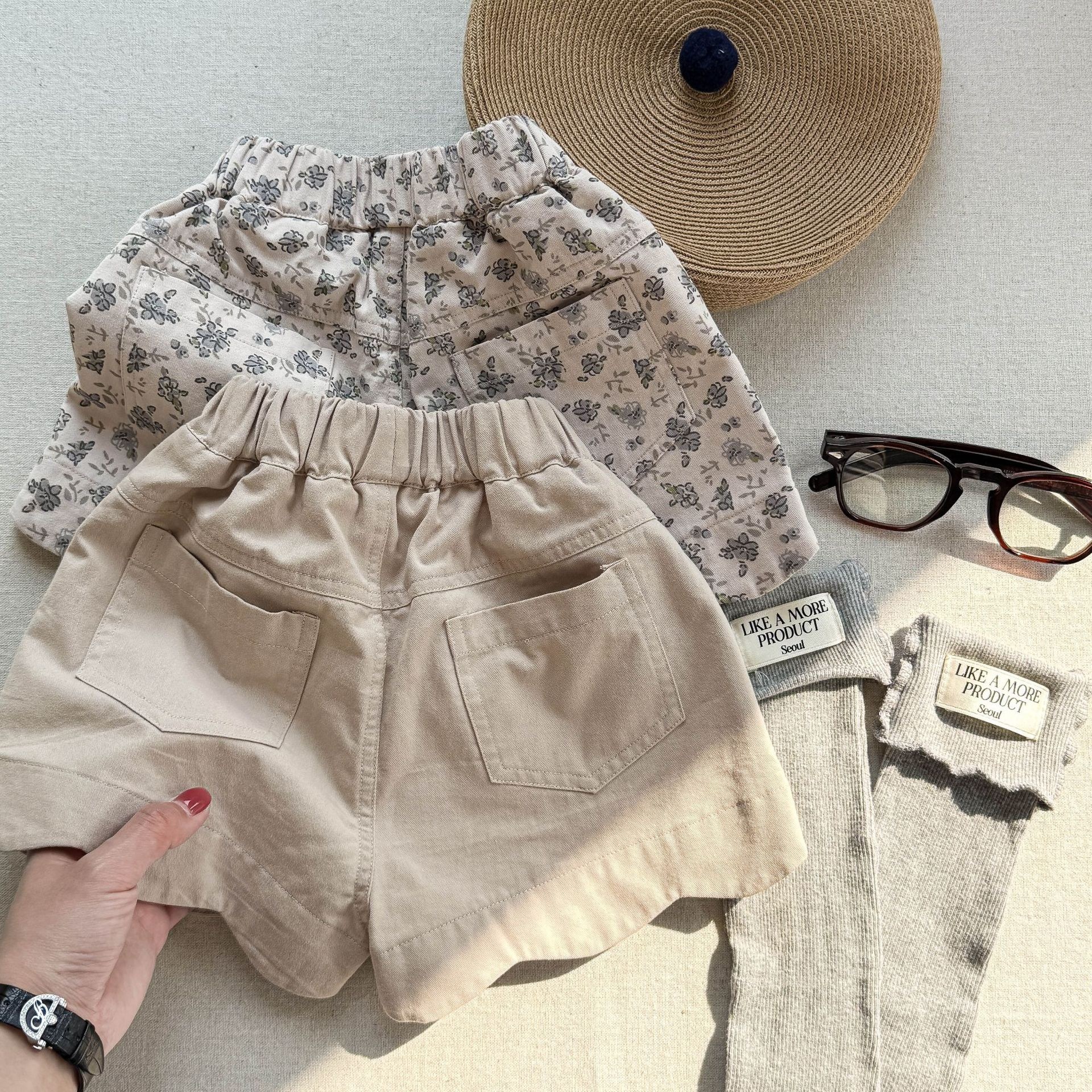 水洗棉女孩短褲  ꕀꕀꕀ