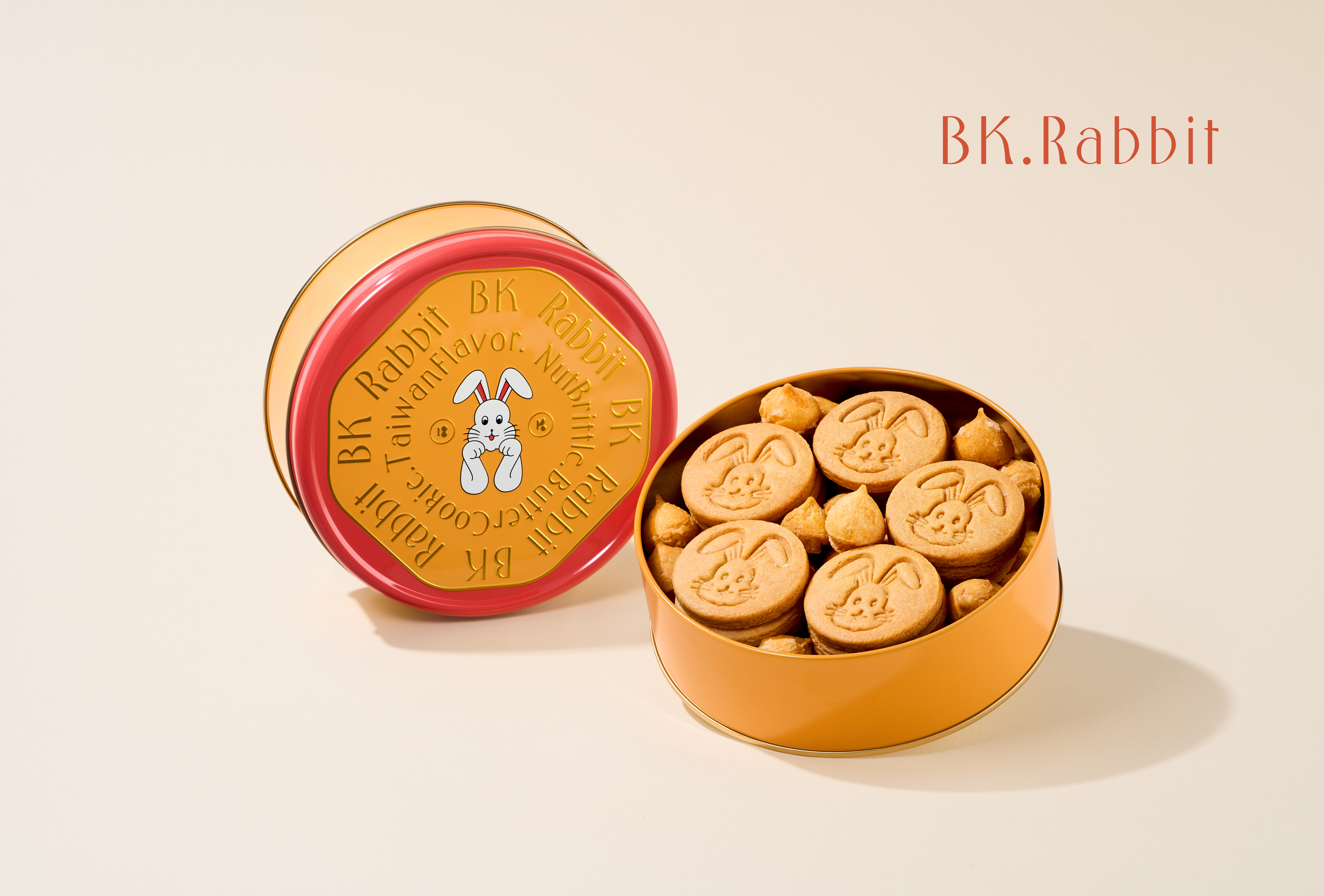 【BK.Rabbit】| 經典圓盒 |海鹽奶油餅