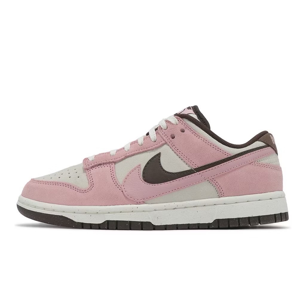 Nike Dunk Low Double Swoosh 雙鉤 麂皮 女鞋 粉色 HV1799-161