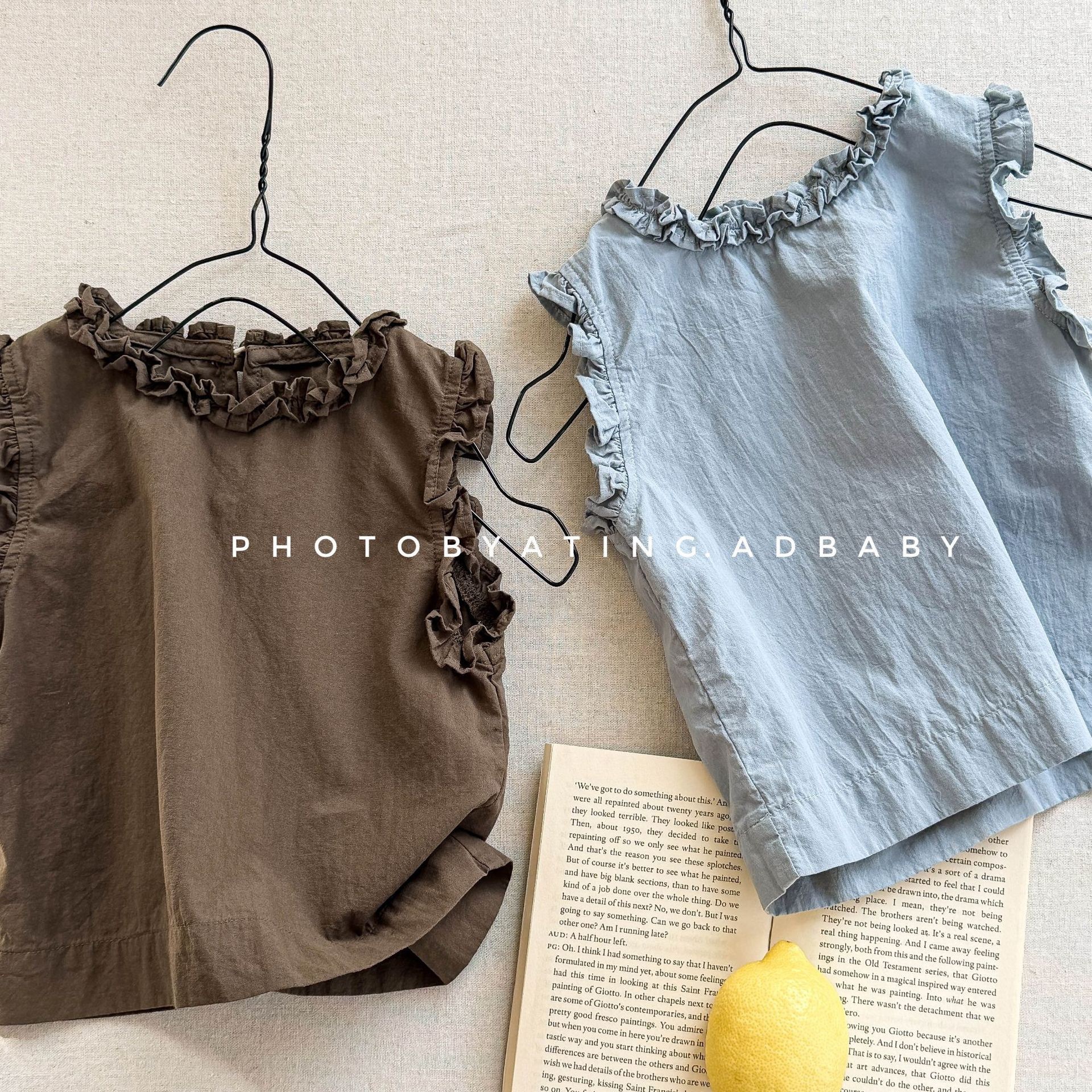 夏季QQ邊純色背心  ꕀꕀꕀ