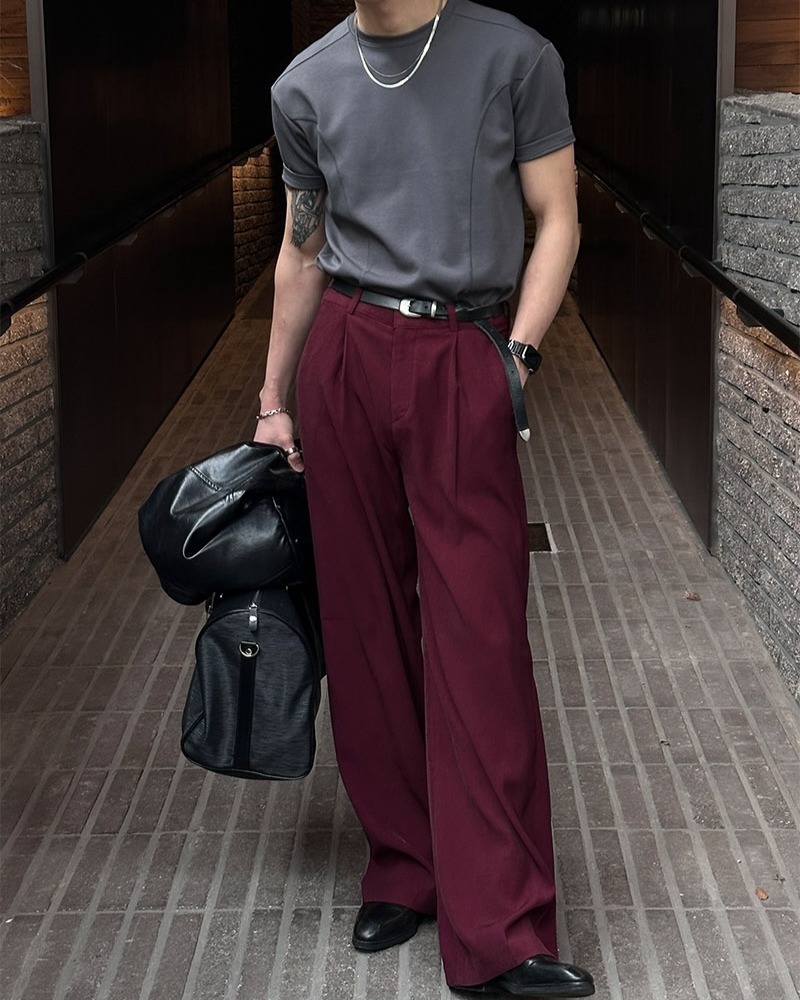 馬恩休閒西裝褲