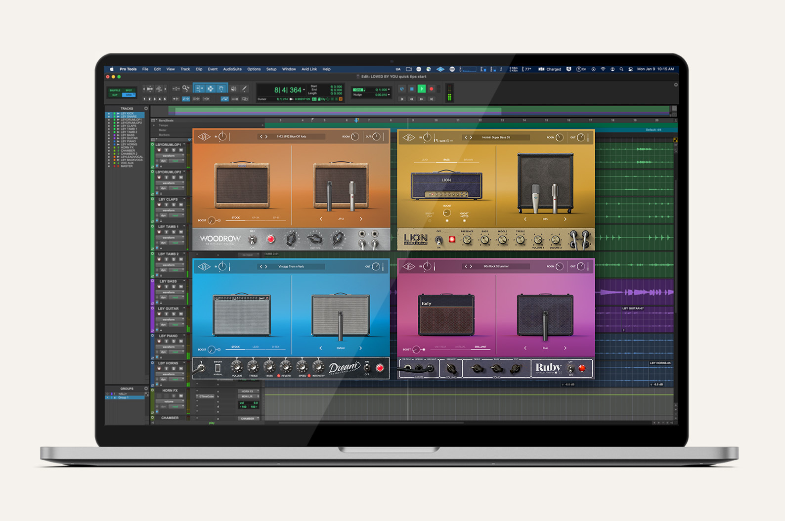 Universal Audio UAD Guitar Amp Bundle V2 吉他音箱Plugins