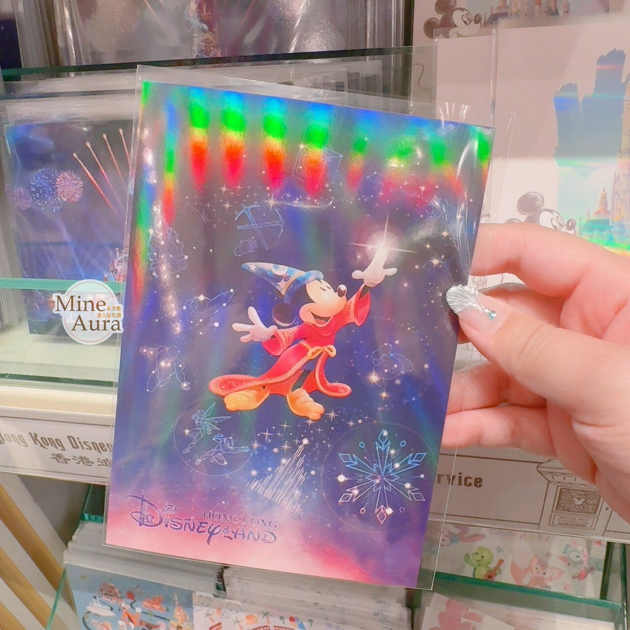 魔法師 米奇 Mickey 主題系列 明信片 -香港迪士尼樂園