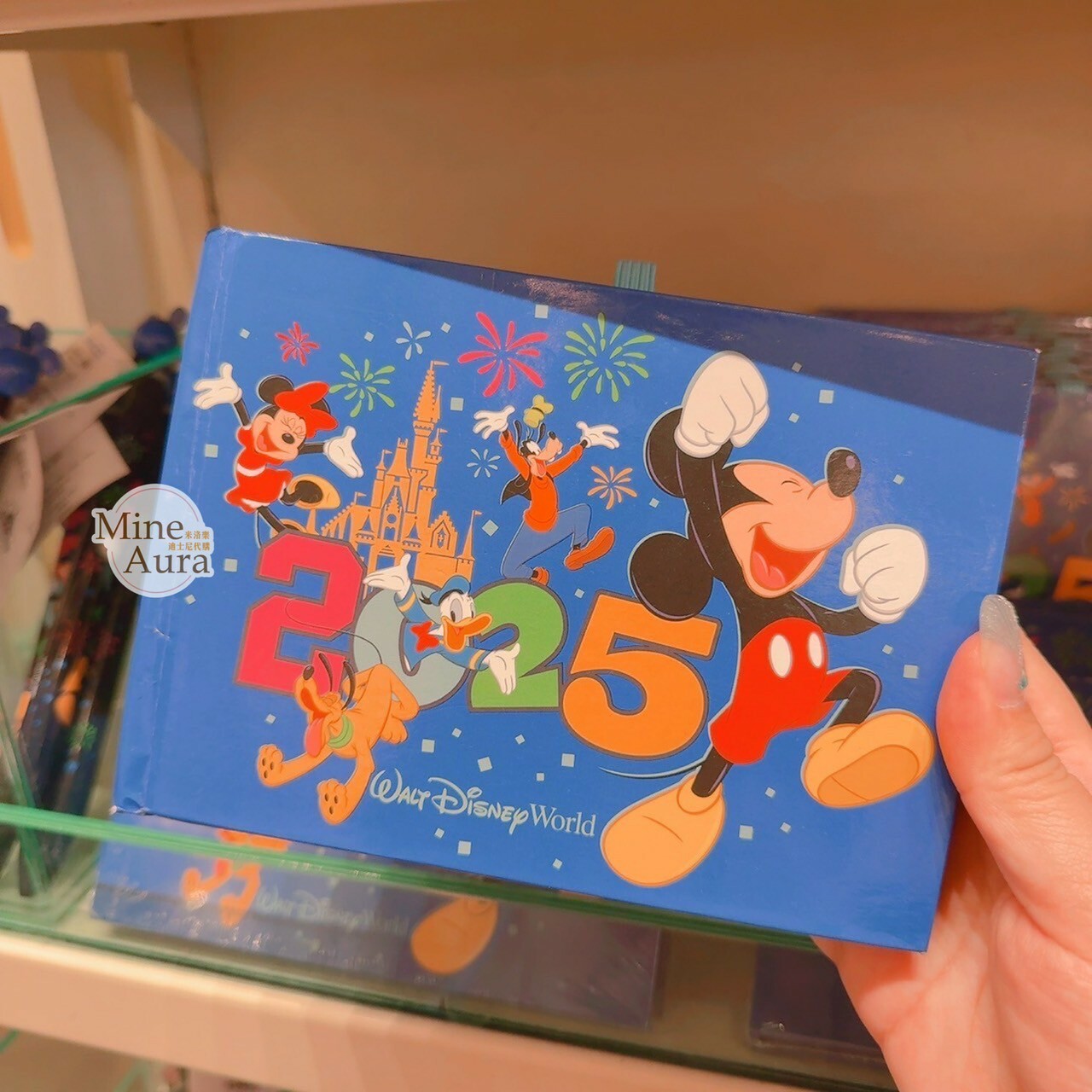 2025 限定 米奇 Mickey 好友集合 圖案 簽名本 -香港迪士尼樂園