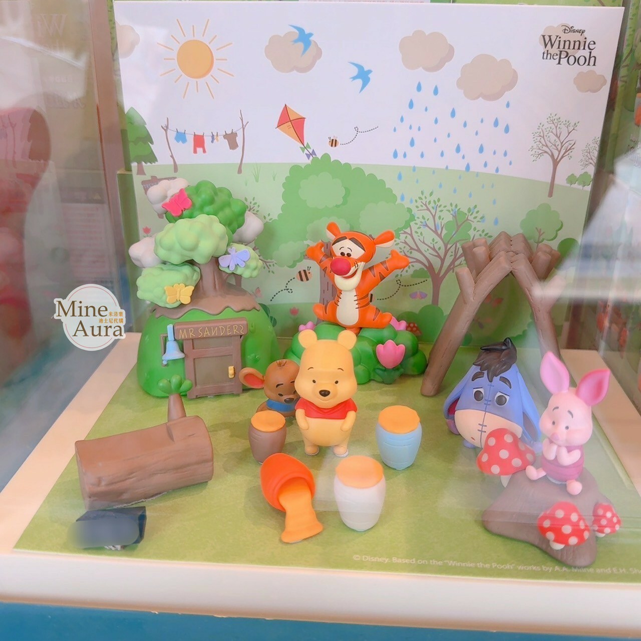 小熊維尼 Winnie the Pooh 與好友們 迷你寶寶 造型 公仔 擺飾品 盲選盒 盲盒 -香港迪士尼樂園