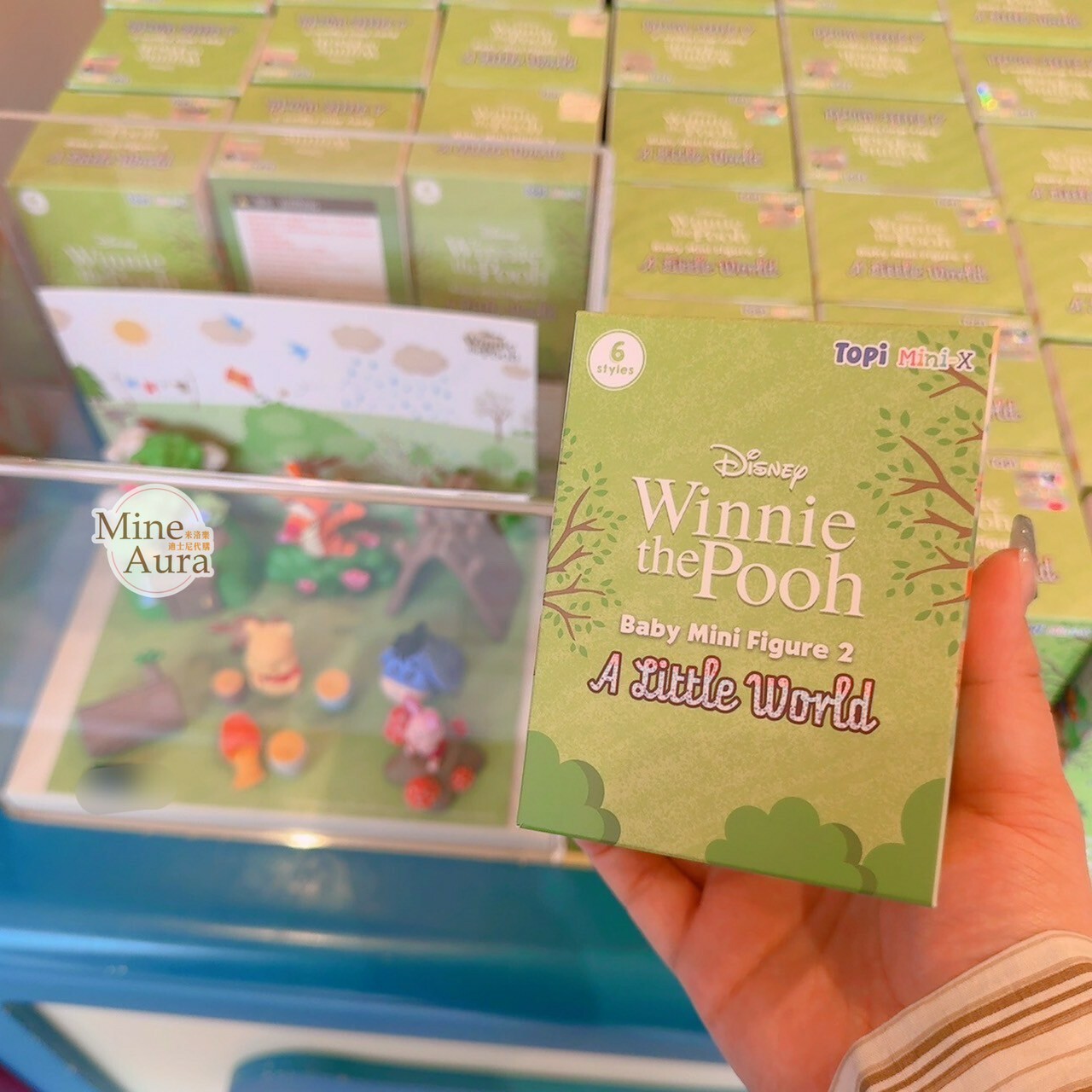 小熊維尼 Winnie the Pooh 與好友們 迷你寶寶 造型 公仔 擺飾品 盲選盒 盲盒 -香港迪士尼樂園