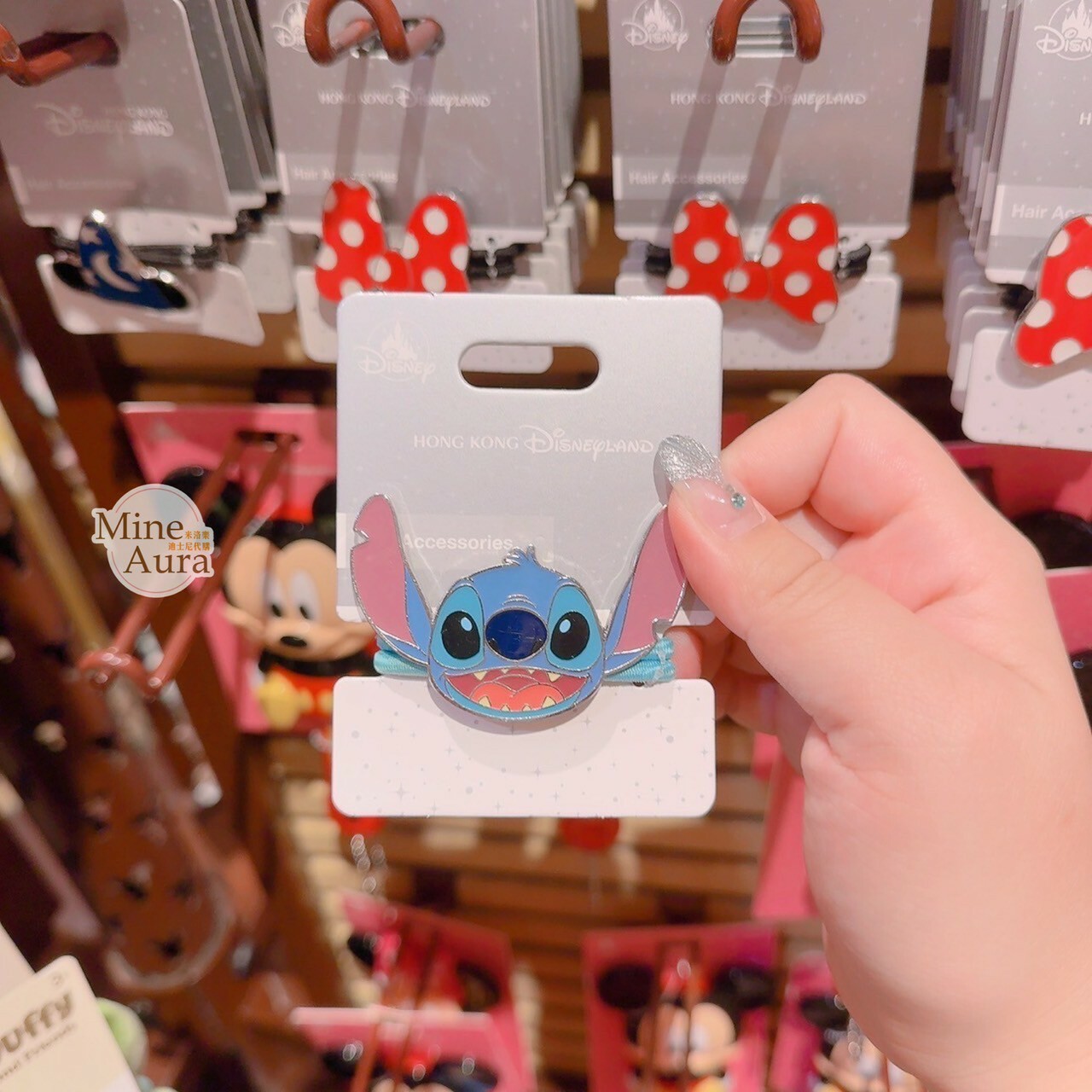 史迪奇 Stitch 造型 髮束 髮飾 星際寶貝 Lilo & Stitch -香港迪士尼樂園