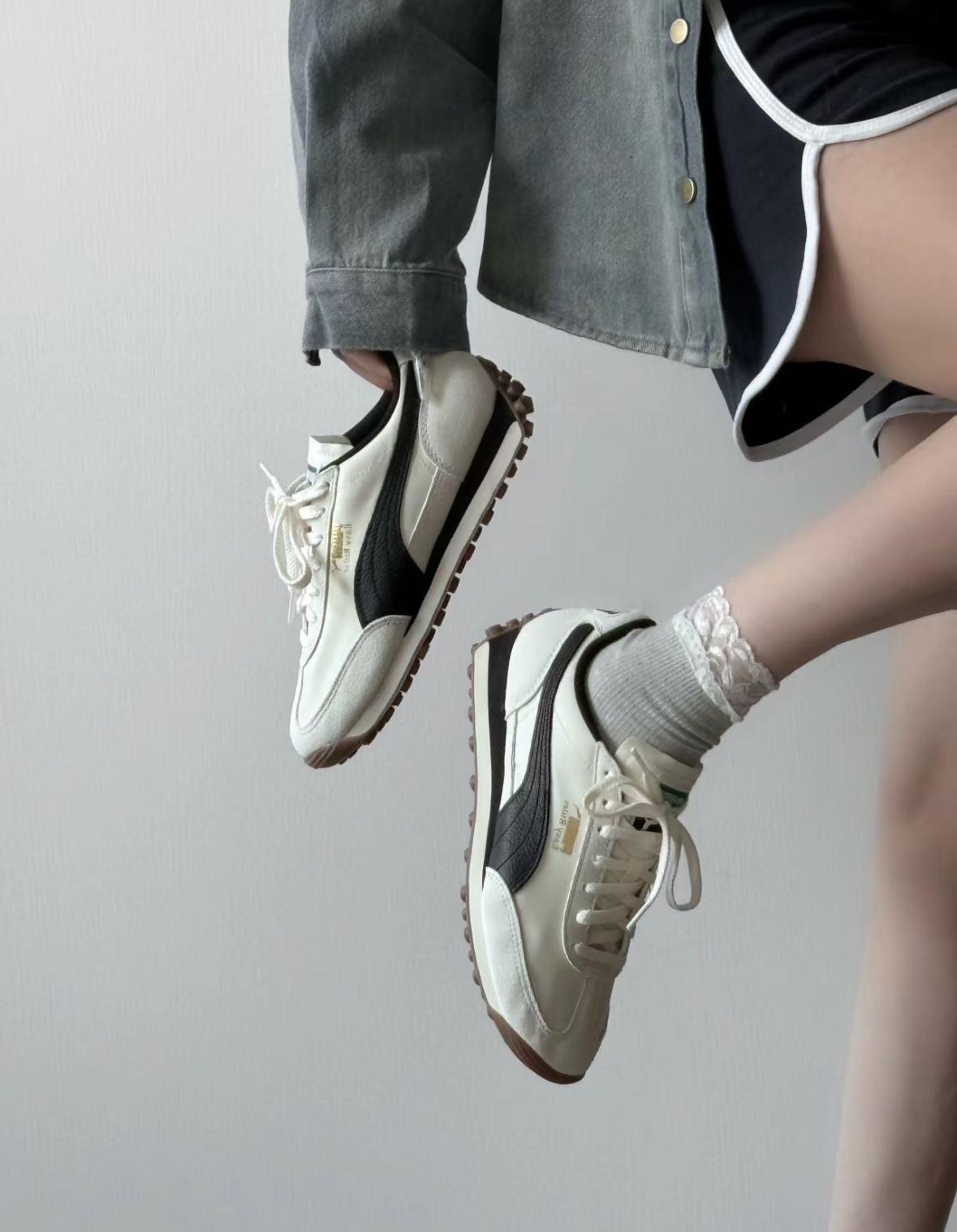 Puma Easy Rider 奶油米黑 焦糖底 復古 慢跑鞋 男女同款 399028-31/預購