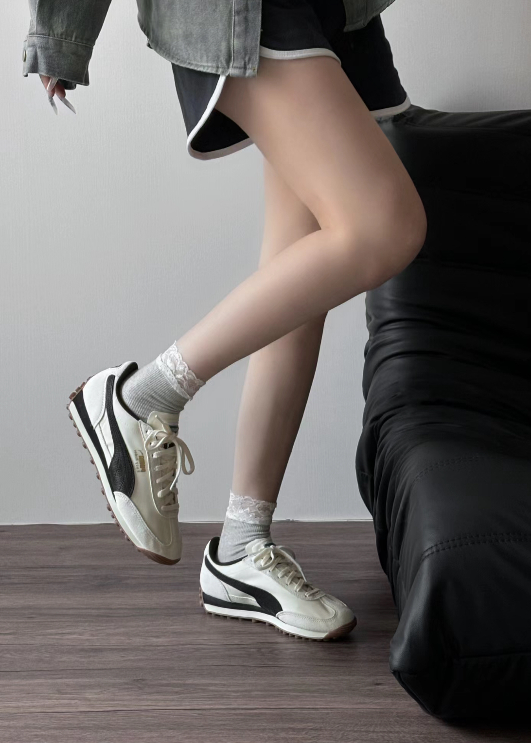 Puma Easy Rider 奶油米黑 焦糖底 復古 慢跑鞋 男女同款 399028-31/預購