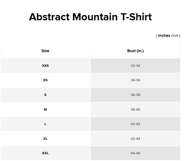 【預購】Converse Abstract Mountain G040110 男女同款短袖TEE