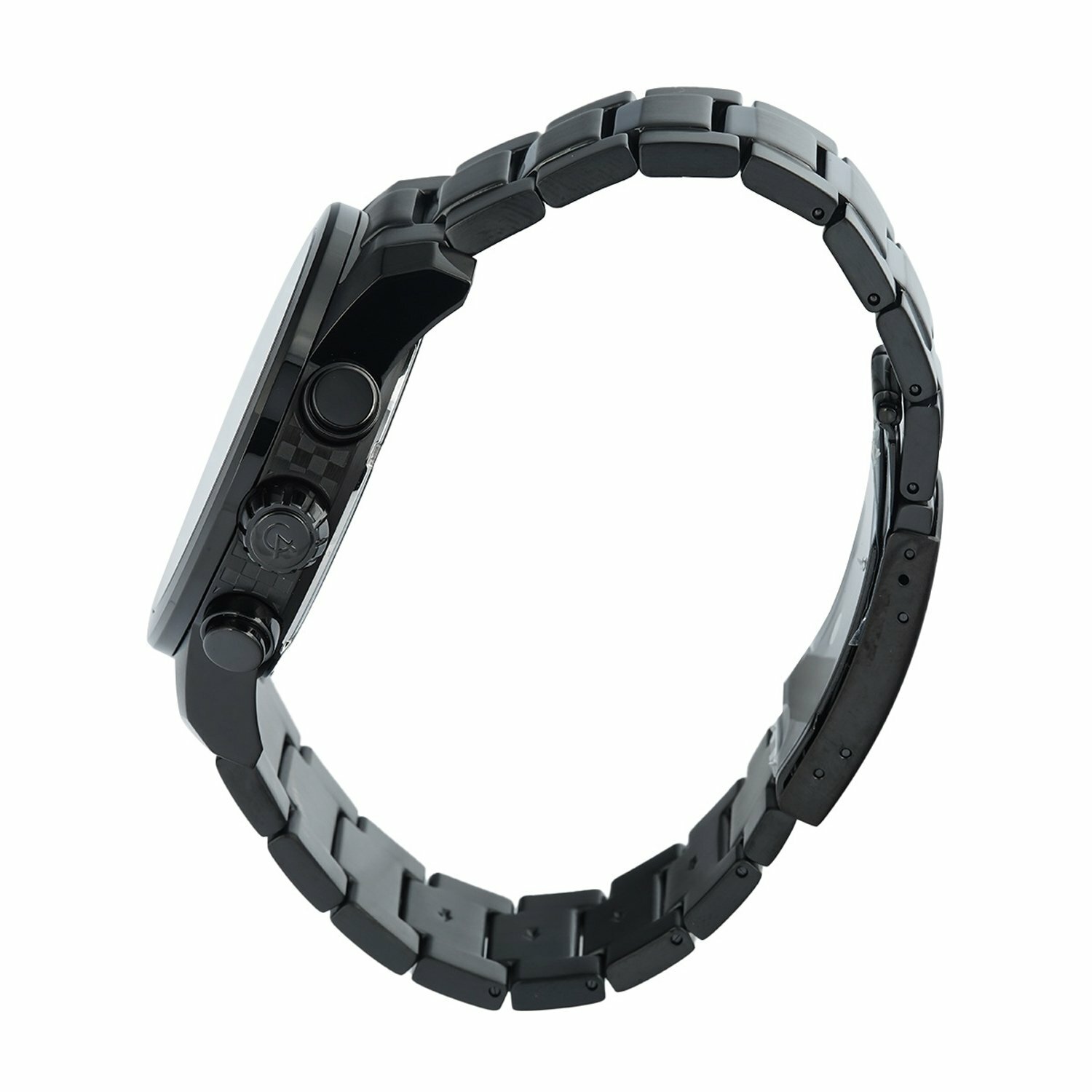 萬年鐘錶 - Alexandre Christie   大錶盤三眼計時不鏽鋼男錶 6562MCBIPBASL  錶徑45MM  (AC 錶)