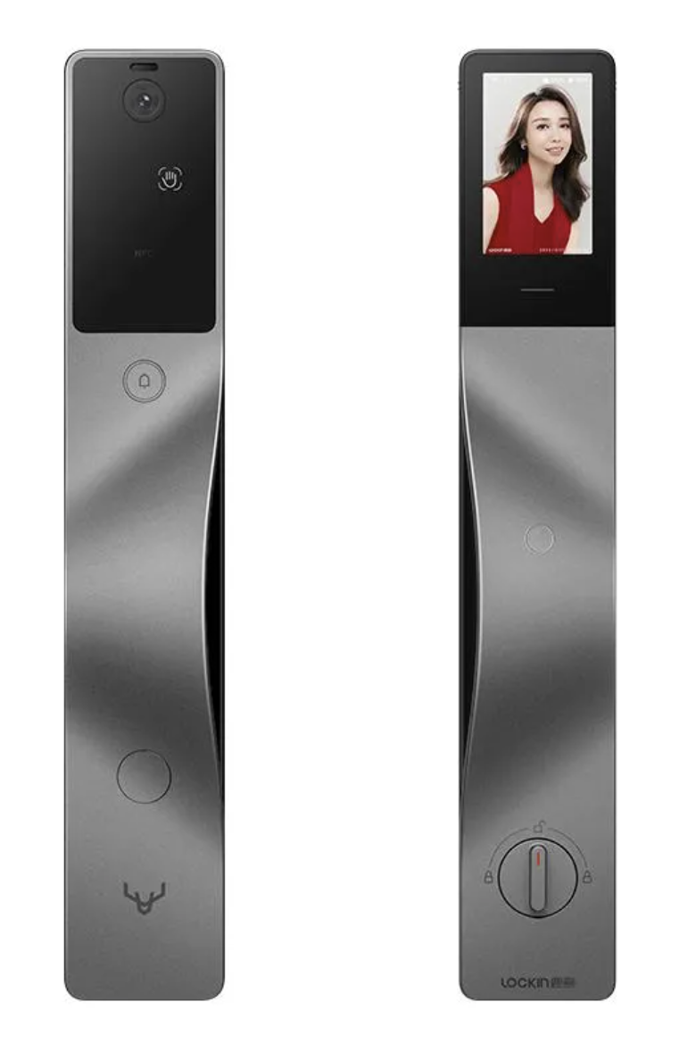 Lockin 鹿客 V5 Max 掌靜脈貓眼智能電子門鎖(Apple HomeKit)(香港行貨)(連原廠基本安裝)