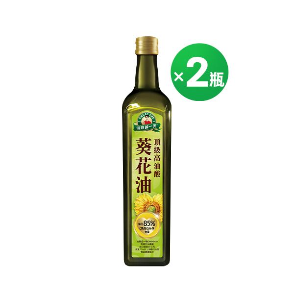 得意的一天 高油酸葵花油750mlX2瓶
