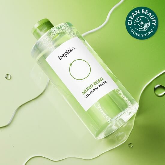 《olive young連線》beplain Mung Bean pH-Balanced Cleansing water 400ml