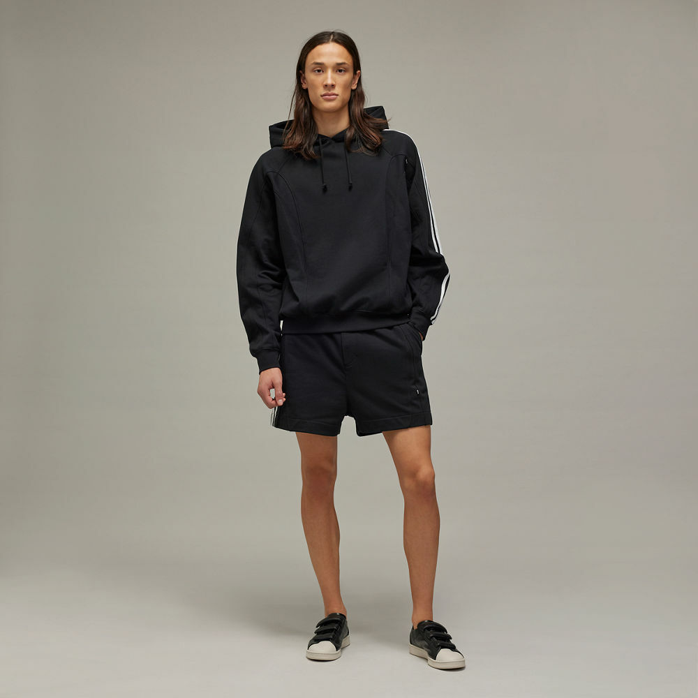 【 Y-3 M FT CUTL SHORTS 三線棉短褲 - 黑 】