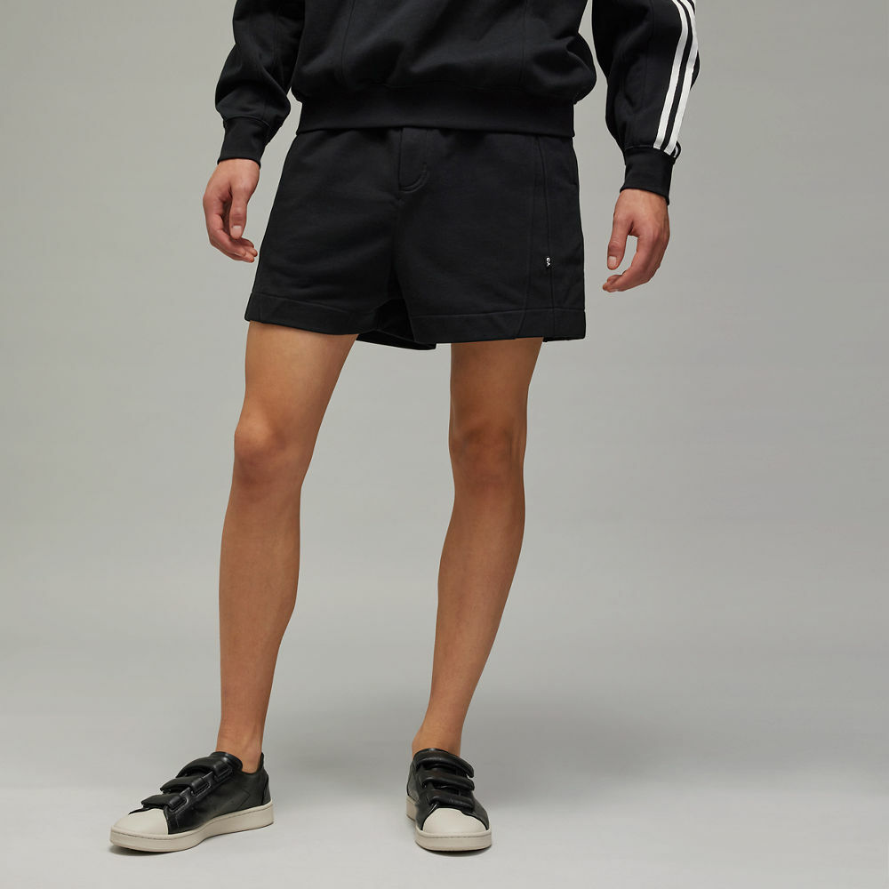 【 Y-3 M FT CUTL SHORTS 三線棉短褲 - 黑 】