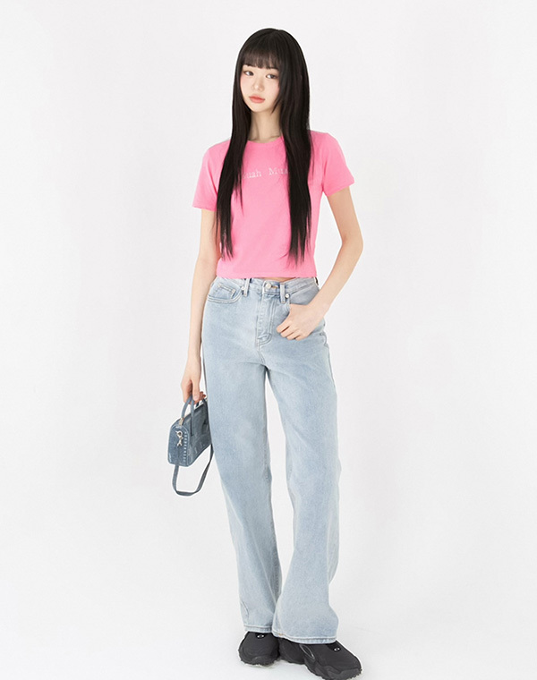 預訂｜MUAHMUAH WASHED WIDE DENIM PANTS