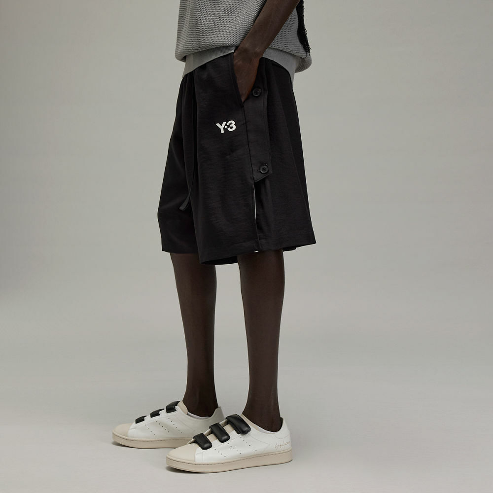 【 Y-3  M SP UNI 3S SHO 腰帶短褲 - 黑 】
