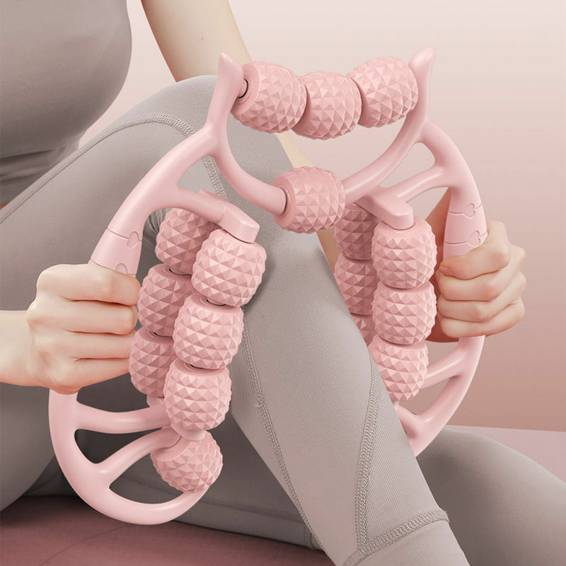 韓國JK 十八輪瘦腿器瑜伽滾輪 J0814