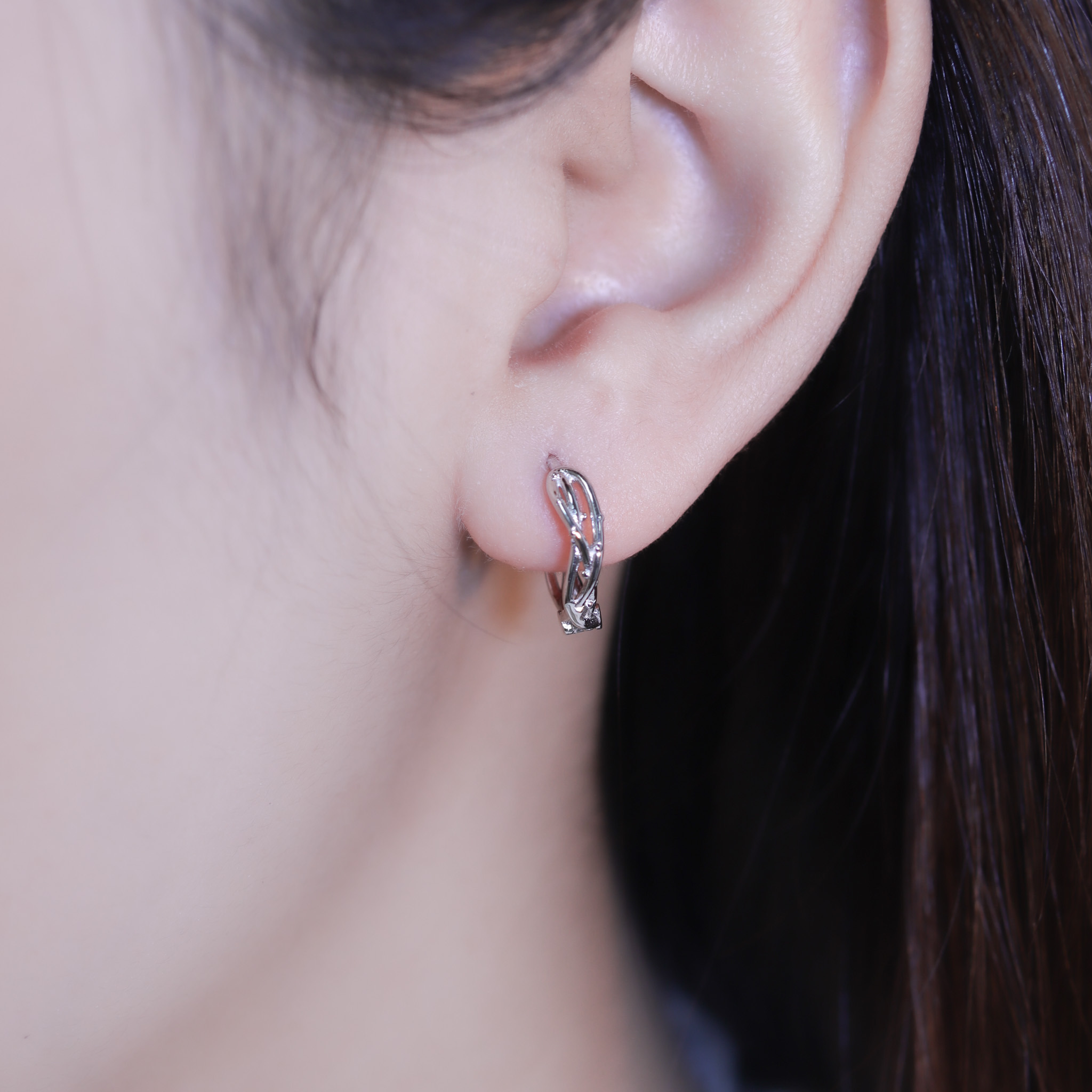 | 925純銀 | 森林二重奏耳環 | EA0934 |