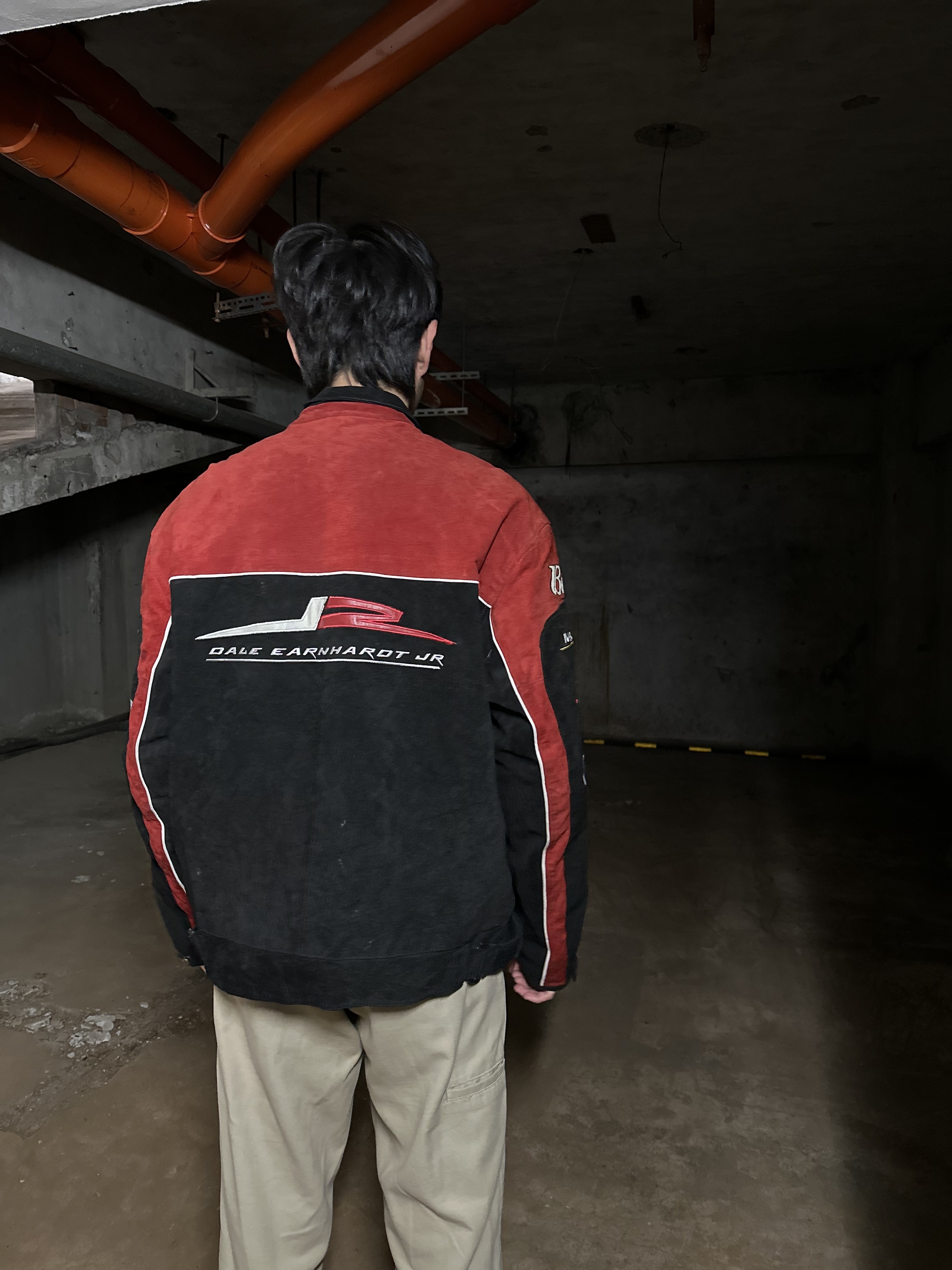 WILSONS CHASE Racing Suede Jacket