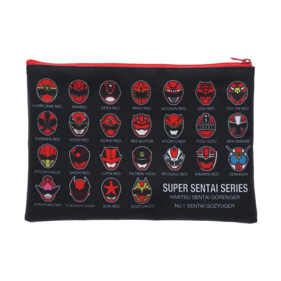 239557 Pbandai 預訂 2025/11月 ナンバーワン戦隊ゴジュウジャー＆混載　歴代レッドポーチ