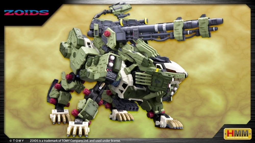 1/72 ZOIDS 洛伊德RZ-041 長牙獅零式邦吒Marking Plus Ver. 組裝 1/72 ZOIDS 洛伊德RZ-041 長牙獅零式邦吒Marking Plus Ver. 組裝