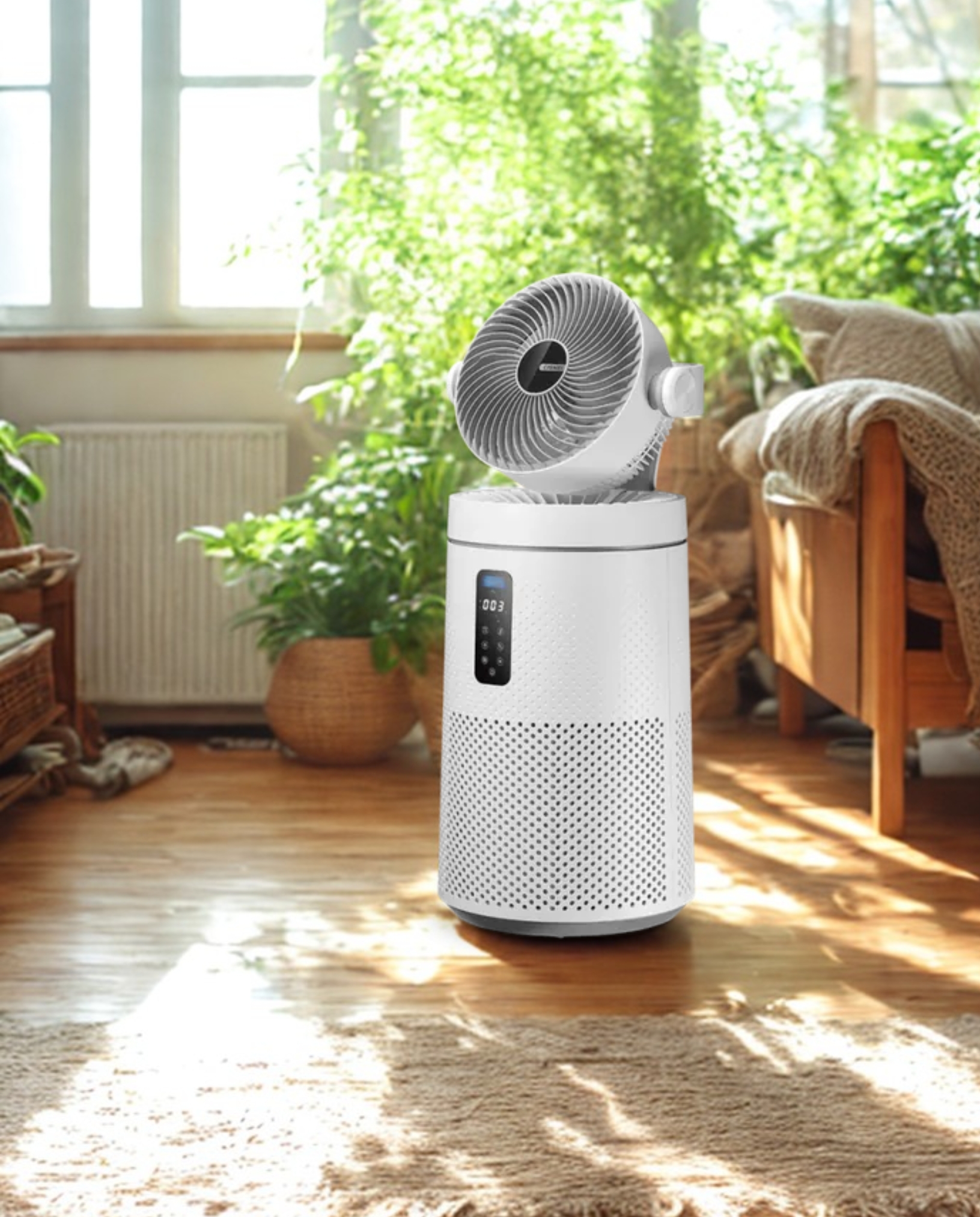 [月付型(新品)出租方案] CHIMEI | 智能小白淨空氣循環清淨機AP-09FRC1