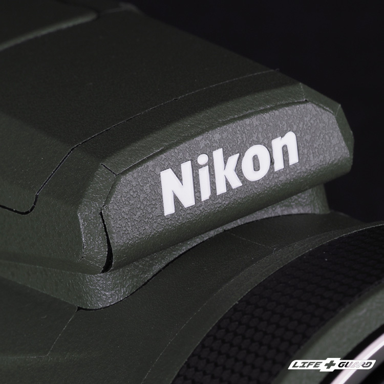 LIFE+GUARD 相機貼膜擁有高品質膜料，適用於 Nikon Coolpix P1100