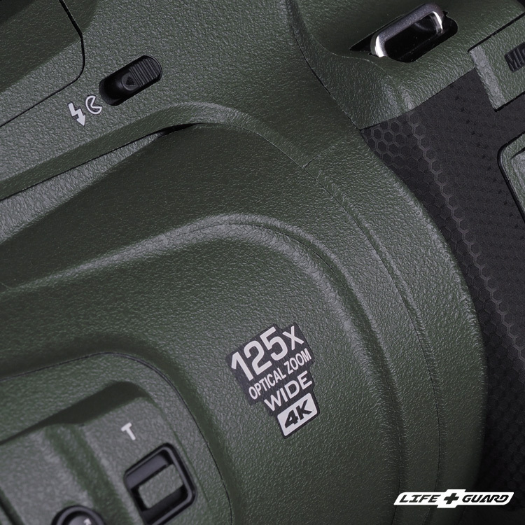 LIFE+GUARD 相機貼膜擁有高品質膜料，適用於 Nikon Coolpix P1100